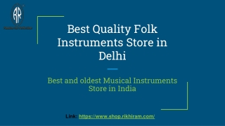 Best Quality Folk Instruments Store in Delhi