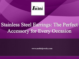 Stainless Steel Earrings The Perfect Accessory for Every Occasion