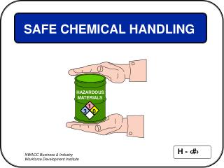 handling chemical safe ppt training presentation osha powerpoint 1910 cfr basis bottom course welcome slideserve