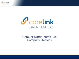 corelink data centers overview