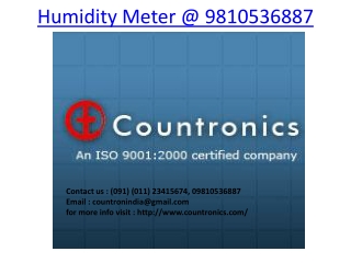 Humidity Meter