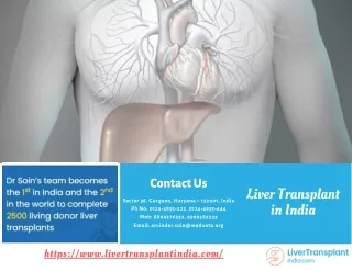 Reputed Liver Transplant in India
