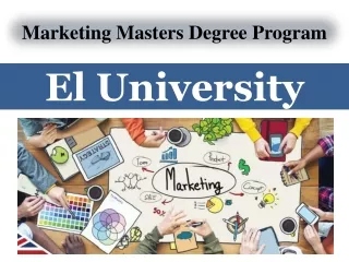 Marketing Masters Degree Program