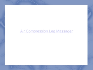 Air Leg Massager