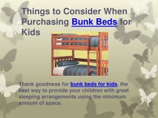Things to Consider When Purchasing Bunk Beds for Kids | Be