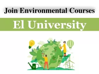 Join Environmental Courses