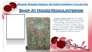 Organic Modern Design, Nature's Harmony Collection