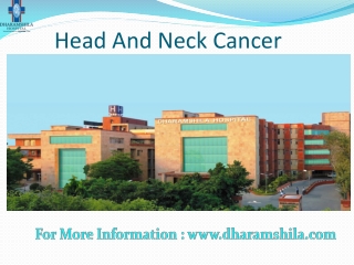 Head And Neck cancer treatment centre in India