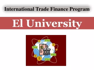 International Trade Finance Program