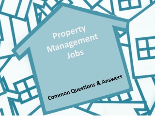 Property Management Jobs