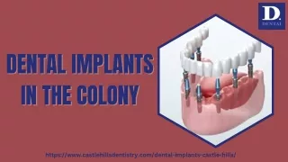 Dental Implant in The Colony