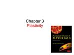 Chapter 3 Plasticity