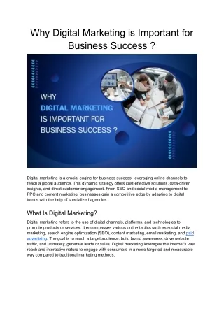 Why Is Digital Advertising Important for Business Success