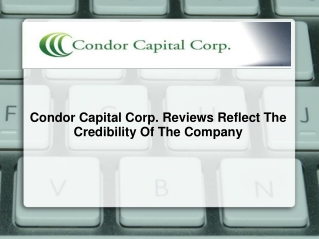 Condor Capital Corp. Reviews