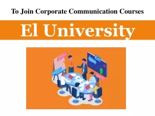 To Join Corporate Communication Courses