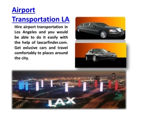 Airport Transportation LA