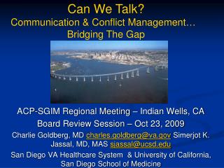 ACP-SGIM Regional Meeting – Indian Wells, CA Board Review Session – Oct 23, 2009