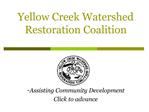 Yellow Creek Watershed Restoration Coalition
