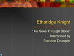 Etheridge Knight
