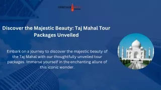 Taj Mahal Unveiled: Captivating Things to Do and Explore