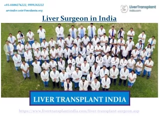 Navigate Health with Top Liver Surgeon in India