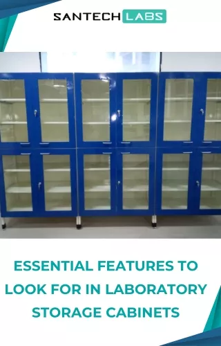 Essential Features to Look for in Laboratory Storage Cabinets