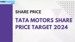 Tata Motors Share Price  2024