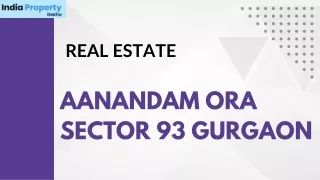 Orris Anandam Ora Plots for Sale