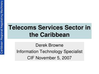 Telecoms Services Sector in the Caribbean