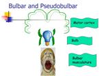 Bulbar and Pseudobulbar