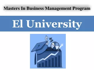 Masters In Business Management Program