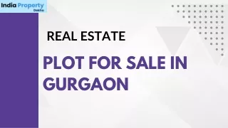 Plot for sale in Gurgaon