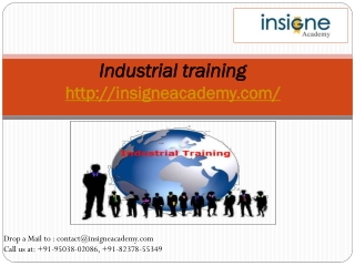 Industrial training