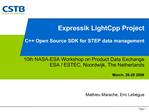 Expressik LightCpp Project C Open Source SDK for STEP data management