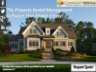 The Property Rental Management Software That Makes It Easy!