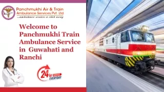 Obtain a Genuine Ventilator Setup with Panchmukhi Train Ambulance Service in Guwahati and Ranchi
