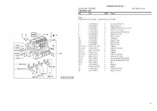 Deutz Fahr agromaxx 55 LD Tractor Parts Catalogue Manual Instant Download