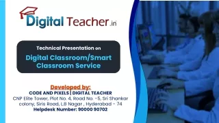Top Digital Classroom Smart Classroom Service Provider 2024 Digital Teacher