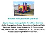 Bounce Houses Indianapolis IN