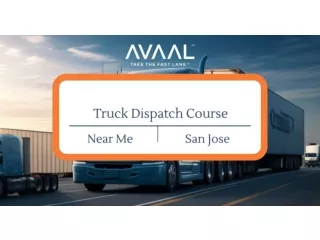 Truck Dispatcher Course | Dispatch Course Near Me | San Jose