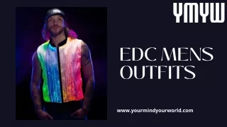 Elevate Your Style: YMYW's EDC Men's Outfits Collection
