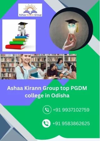 Ashaa Kirann Group top PGDM college in Odisha