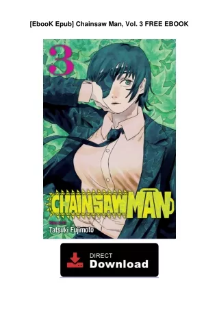 [EbooK Epub] Chainsaw Man, Vol. 3 FREE EBOOK