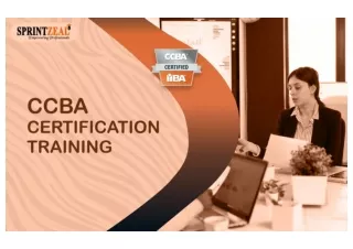 CcbA Certification Training