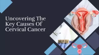 Uncovering The Key Causes Of Cervical Cancer
