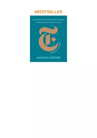 ✔PDF✔ The Essential New York Times Cookbook: The Recipes of Record