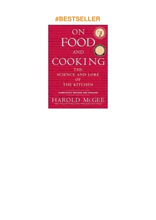 pdf?download On Food and Cooking: The Science and Lore of the Kitchen