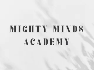 mighty minds academy pdf