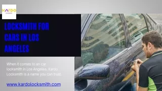Best Locksmith For Cars In Los Angeles| Car Key Replacement Services
