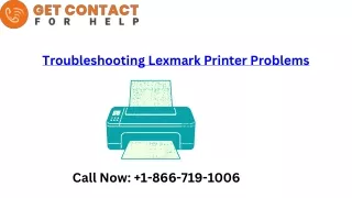 Troubleshooting Lexmark Printer Problems